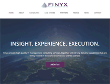 Tablet Screenshot of finyx.com